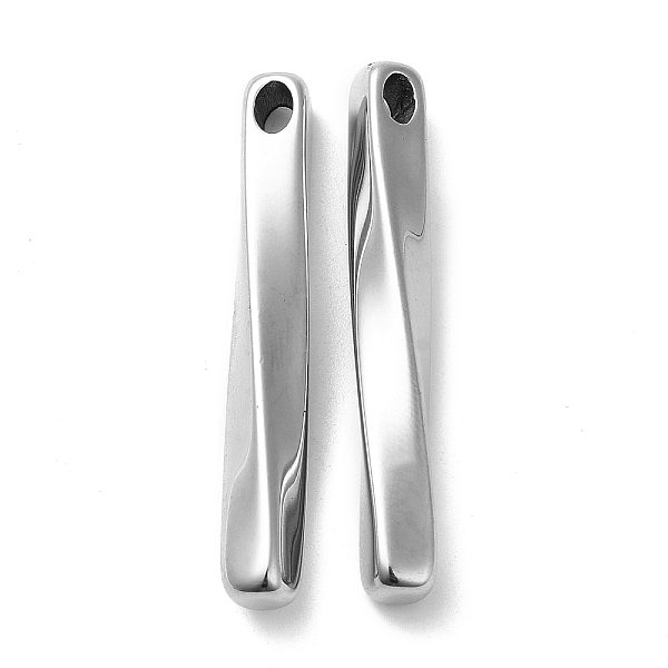 PandaHall 201 Stainless Steel Pendants, Twist Rectangle Charm, Stainless Steel Color, 40x5x5.5mm, Hole: 3.8x2.3mm 201 Stainless Steel...
PandaHall 201 Stainless Steel Pendants, Twist Rectangle Charm, Stainless Steel Color, 40x5x5.5mm, Hole: 3.8x2.3mm 201 Stainless Steel...