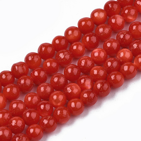 PandaHall Natural Freshwater Shell Beads Strands, Dyed, Round, Red, 4mm, Hole: 0.8mm, about 97~99pcs/strand, 14.88 inch~15.16 inch...
PandaHall Natural Freshwater Shell Beads Strands, Dyed, Round, Red, 4mm, Hole: 0.8mm, about 97~99pcs/strand, 14.88 inch~15.16 inch...
