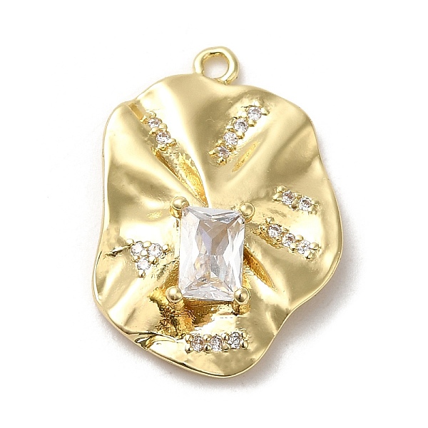 PandaHall Rack Plating Brass Cubic Zirconia Pendants, Cadmium Free & Lead Free, Irregular Oval, Golden, 23x16x4.5mm, Hole: 1.4mm Brass+Cubic..., Clear
PandaHall Rack Plating Brass Cubic Zirconia Pendants, Cadmium Free & Lead Free, Irregular Oval, Golden, 23x16x4.5mm, Hole: 1.4mm Brass+Cubic..., Clear