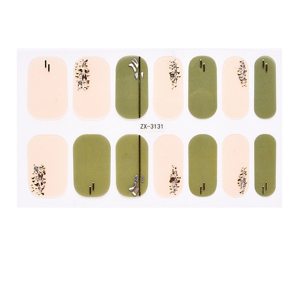 PandaHall Full Cover Nail Stickers, 3D Nail Decals, Self-Adhesive, with Glass & Rhinestone & Plastic, for Nail Tips Decorations, Olive Drab..., Green
PandaHall Full Cover Nail Stickers, 3D Nail Decals, Self-Adhesive, with Glass & Rhinestone & Plastic, for Nail Tips Decorations, Olive Drab..., Green