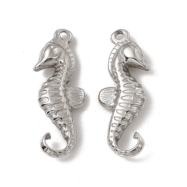 PandaHall 201 Stainless Steel Pendants, Sea Horse Charm, Stainless Steel Color, 29x11x5.5mm, Hole: 1.6mm 201 Stainless Steel Sea Horse
PandaHall 201 Stainless Steel Pendants, Sea Horse Charm, Stainless Steel Color, 29x11x5.5mm, Hole: 1.6mm 201 Stainless Steel Sea Horse