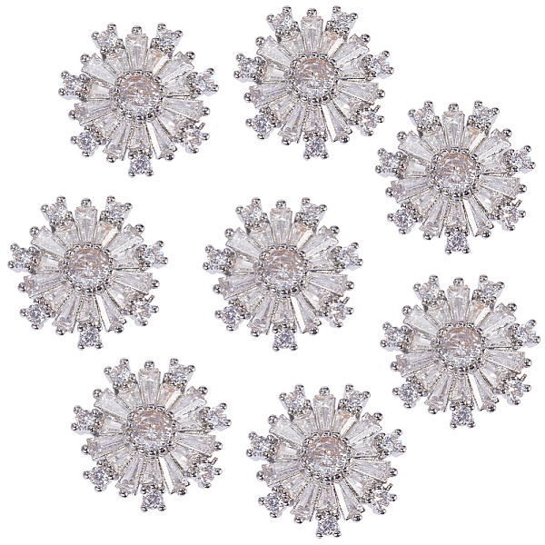 PandaHall GORGECRAFT 1 Box 8Pcs Crystal Snowflake Buttons Snowflake Drill Buckle Glitter Rhinestone Buttons Decorative Replacement Shank..., Clear
PandaHall GORGECRAFT 1 Box 8Pcs Crystal Snowflake Buttons Snowflake Drill Buckle Glitter Rhinestone Buttons Decorative Replacement Shank..., Clear