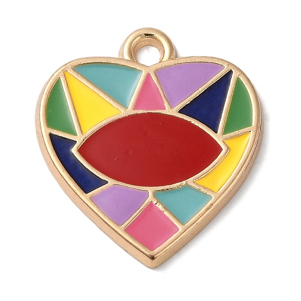 PandaHall Zinc Alloy Enamel Pendants, Golden, Heart Charm, Red, 27x25x2mm, Hole: 3mm Alloy+Enamel Heart Red
PandaHall Zinc Alloy Enamel Pendants, Golden, Heart Charm, Red, 27x25x2mm, Hole: 3mm Alloy+Enamel Heart Red