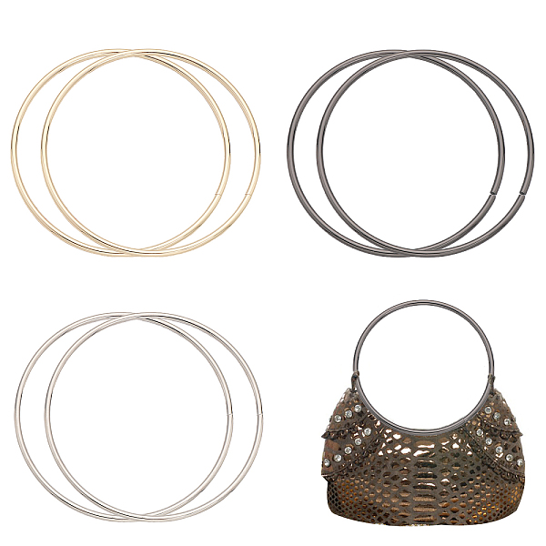 PandaHall CHGCRAFT 6Pcs Round Metal Purse Handles Replacement Handles Bag Handle Hardware for DIY Bag Purse Handbags Totes Clutch Making...
PandaHall CHGCRAFT 6Pcs Round Metal Purse Handles Replacement Handles Bag Handle Hardware for DIY Bag Purse Handbags Totes Clutch Making...