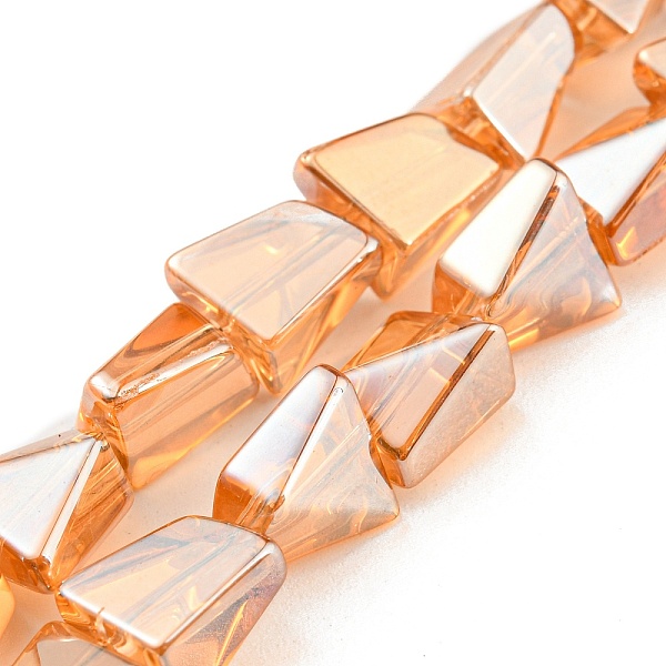 PandaHall Pearl Luster Plated Electroplate Transparent Glass Beads Strands, Faceted Polygon, Sandy Brown, 8x7x5mm, Hole: 1mm, about...
PandaHall Pearl Luster Plated Electroplate Transparent Glass Beads Strands, Faceted Polygon, Sandy Brown, 8x7x5mm, Hole: 1mm, about...
