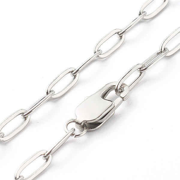 PandaHall 304 Stainless Steel Cable Chain Necklaces, Stainless Steel Color, 17.1 inch(43.5cm) 304 Stainless Steel
PandaHall 304 Stainless Steel Cable Chain Necklaces, Stainless Steel Color, 17.1 inch(43.5cm) 304 Stainless Steel