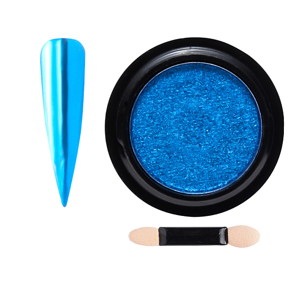 PandaHall Chameleon Color Mirror Nail Powder, Shinning Mirror Effect, with One Brush, Dodger Blue, 40x17mm, about 0.5g/box Plastic Others...
PandaHall Chameleon Color Mirror Nail Powder, Shinning Mirror Effect, with One Brush, Dodger Blue, 40x17mm, about 0.5g/box Plastic Others...