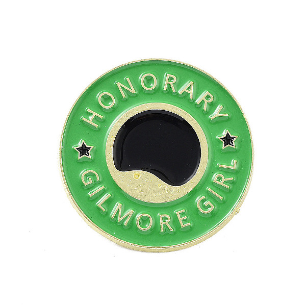 PandaHall Word Honorary Gilmore Girl Zinc Alloy Enamel Pin Brooch, for Backpack Clothes, Flat Round, 30x1.5mm Alloy+Enamel Flat Round
PandaHall Word Honorary Gilmore Girl Zinc Alloy Enamel Pin Brooch, for Backpack Clothes, Flat Round, 30x1.5mm Alloy+Enamel Flat Round