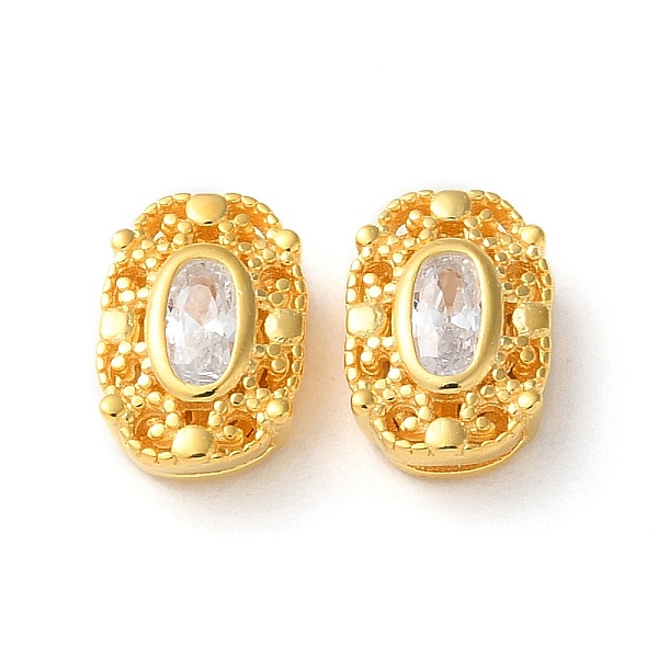 PandaHall Oval 925 Sterling Silver Hollow Out Beads, with Cubic Zirconia, Long-Lasting Plated, with S925 Stamp, Golden, 8.5x6x3mm, Hole...
PandaHall Oval 925 Sterling Silver Hollow Out Beads, with Cubic Zirconia, Long-Lasting Plated, with S925 Stamp, Golden, 8.5x6x3mm, Hole...