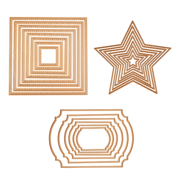 PandaHall BENECREAT 3 Sets Gold Cutting Dies Cut Metal Scrapbooking Stencils Nesting Die for DIY Embossing Photo Album Decorative DIY Paper...
PandaHall BENECREAT 3 Sets Gold Cutting Dies Cut Metal Scrapbooking Stencils Nesting Die for DIY Embossing Photo Album Decorative DIY Paper...