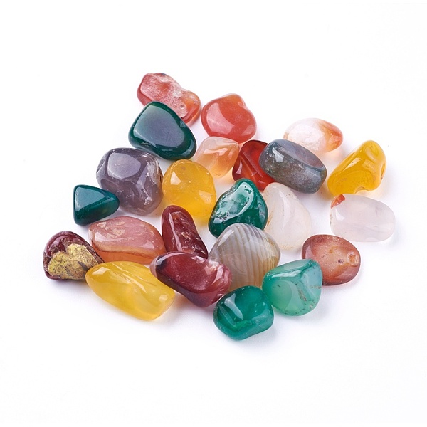 PandaHall Natural Multi-Color Agate Beads, Undrilled/No Hole, Dyed, Chips, 5~19x4~10x2~7mm, about 100g/bag Natural Agate Chip
PandaHall Natural Multi-Color Agate Beads, Undrilled/No Hole, Dyed, Chips, 5~19x4~10x2~7mm, about 100g/bag Natural Agate Chip