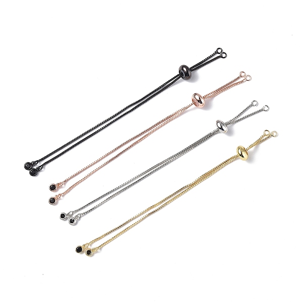 PandaHall Rack Plating Brass Box Chain Slider Bracelet Making, with Rhinestone, Long-Lasting Plated, Cadmium Free & Lead Free, Rainbow Color..., Black
PandaHall Rack Plating Brass Box Chain Slider Bracelet Making, with Rhinestone, Long-Lasting Plated, Cadmium Free & Lead Free, Rainbow Color..., Black