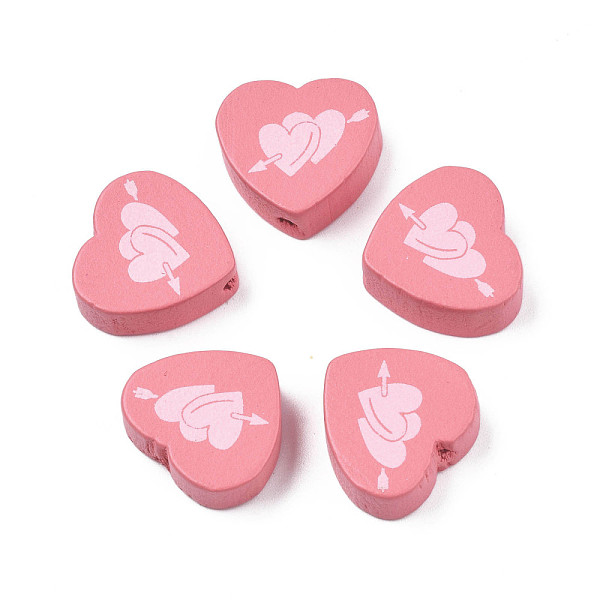 PandaHall Spray Painted Maple Wood Beads, Printed, Heart, Light Coral, 16.5x17.5x6mm, Hole: 1.8mm, about 575pcs/500g Maple Wood Heart
PandaHall Spray Painted Maple Wood Beads, Printed, Heart, Light Coral, 16.5x17.5x6mm, Hole: 1.8mm, about 575pcs/500g Maple Wood Heart