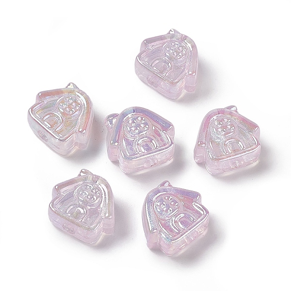 PandaHall UV Plating Rainbow Iridescent Acrylic Beads, House, Plum, 16x17.5x8mm, Hole: 3.5mm Acrylic Building Purple
PandaHall UV Plating Rainbow Iridescent Acrylic Beads, House, Plum, 16x17.5x8mm, Hole: 3.5mm Acrylic Building Purple