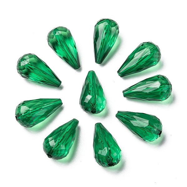 PandaHall Transparent Acrylic Beads, Faceted, teardrop, Dark Green, 21x11mm, Hole: 2mm Acrylic Teardrop
PandaHall Transparent Acrylic Beads, Faceted, teardrop, Dark Green, 21x11mm, Hole: 2mm Acrylic Teardrop