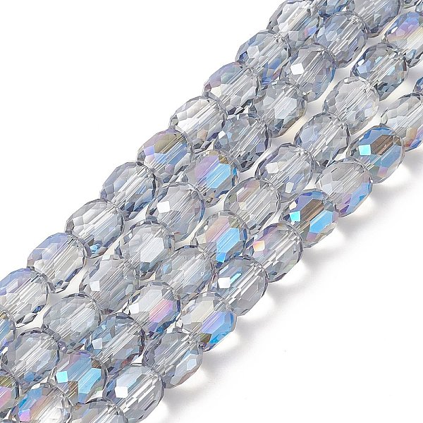 PandaHall Electroplate Opaque Glass Beads, Faceted Barrel, Blue, 10x10mm, Hole: 1mm Glass Barrel Blue
PandaHall Electroplate Opaque Glass Beads, Faceted Barrel, Blue, 10x10mm, Hole: 1mm Glass Barrel Blue