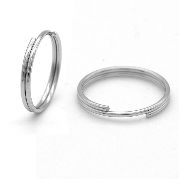 PandaHall 304 Stainless Steel Split Rings, Double Loops Jump Rings, Stainless Steel Color, 8x1.5mm, Inner Diameter: 6.5mm, Single Wire...
PandaHall 304 Stainless Steel Split Rings, Double Loops Jump Rings, Stainless Steel Color, 8x1.5mm, Inner Diameter: 6.5mm, Single Wire...