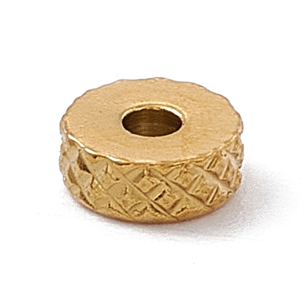 PandaHall Chevron Pattern 304 Stainless Steel Beads, Column, Golden, 5x2mm, Hole: 1.5mm 304 Stainless Steel Column
PandaHall Chevron Pattern 304 Stainless Steel Beads, Column, Golden, 5x2mm, Hole: 1.5mm 304 Stainless Steel Column