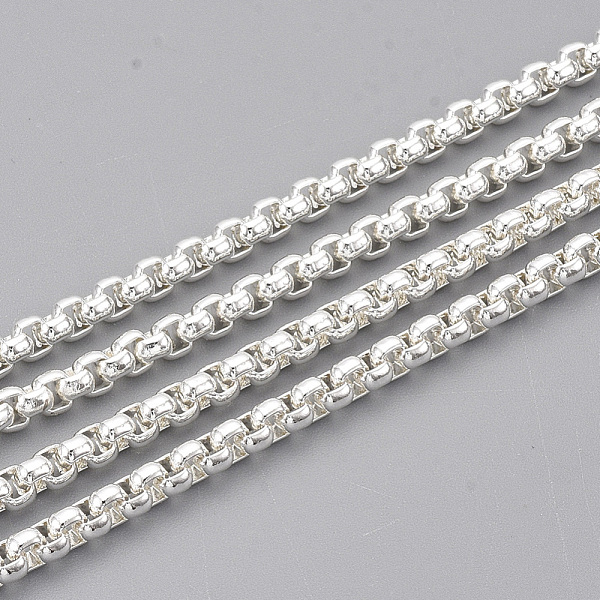 PandaHall 304 Stainless Steel Box Chains, Venetian Chains, Unwelded, with Spool, Silver Color Plated, 3x3x1.5mm, about 32.8 Feet(10m)/roll...
PandaHall 304 Stainless Steel Box Chains, Venetian Chains, Unwelded, with Spool, Silver Color Plated, 3x3x1.5mm, about 32.8 Feet(10m)/roll...