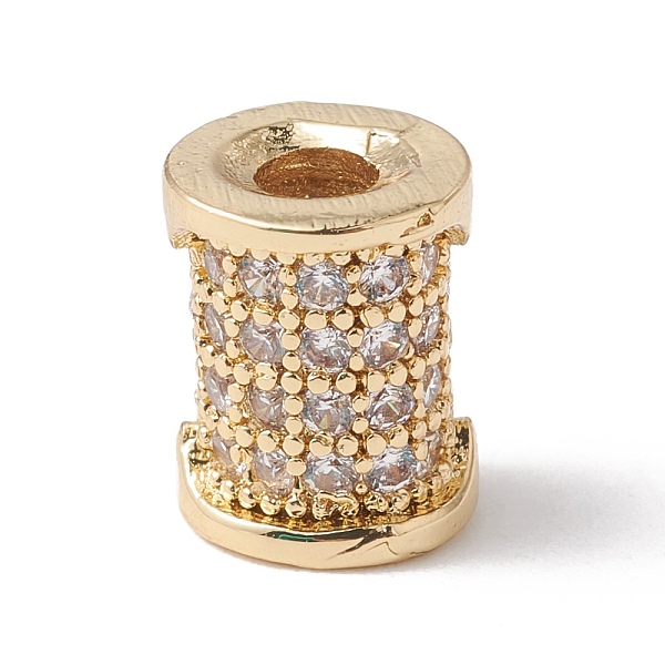 PandaHall Eco-Friendly Rack Plating Brass Micro Pave Cubic Zirconia Beads, Long-Lasting Plated, Lead Free & Cadmium Free, Column, Real 18K..., Clear
PandaHall Eco-Friendly Rack Plating Brass Micro Pave Cubic Zirconia Beads, Long-Lasting Plated, Lead Free & Cadmium Free, Column, Real 18K..., Clear