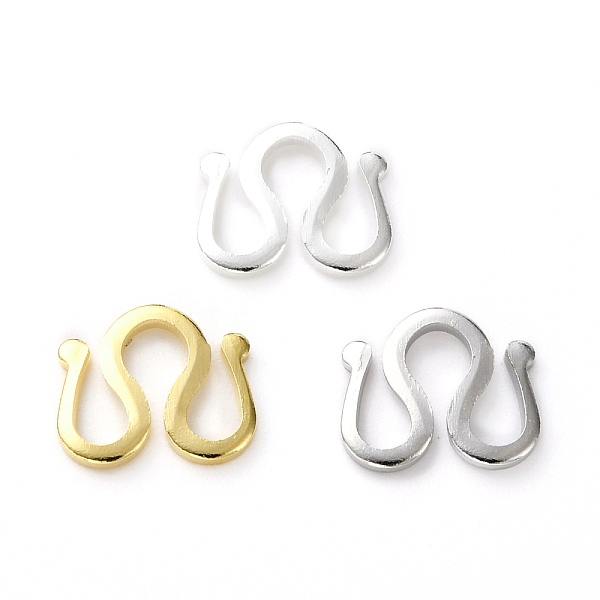 PandaHall Brass S Hook Clasps, M Clasp, Long-Lasting Plated, Mixed Color, 9x10x1mm Brass
PandaHall Brass S Hook Clasps, M Clasp, Long-Lasting Plated, Mixed Color, 9x10x1mm Brass
