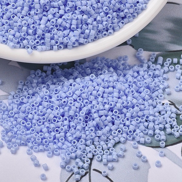 PandaHall MIYUKI Delica Beads, Cylinder, Japanese Seed Beads, 11/0, (DB1596) Matte Opaque Agate Blue AB, 1.3x1.6mm, Hole: 0.8mm, about...
PandaHall MIYUKI Delica Beads, Cylinder, Japanese Seed Beads, 11/0, (DB1596) Matte Opaque Agate Blue AB, 1.3x1.6mm, Hole: 0.8mm, about...