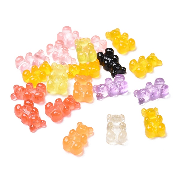 PandaHall Bear Resin Cabochons, for Photo Pendant Craft Jewelry Making, Mixed Color, 12.5x7x4mm Resin Bear Multicolor
PandaHall Bear Resin Cabochons, for Photo Pendant Craft Jewelry Making, Mixed Color, 12.5x7x4mm Resin Bear Multicolor