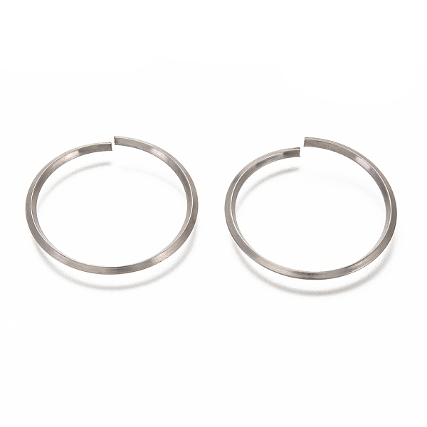 PandaHall 304 Stainless Steel Open Quick Link Connectors, Rings, Stainless Steel Color, 30x2mm, Inner Diameter: 26mm 304 Stainless Steel...
PandaHall 304 Stainless Steel Open Quick Link Connectors, Rings, Stainless Steel Color, 30x2mm, Inner Diameter: 26mm 304 Stainless Steel...
