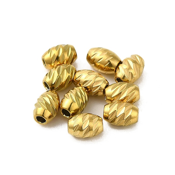 PandaHall 304 Stainless Steel Beads, Oval, Real 18K Gold Plated, 7x5mm, Hole: 1.5mm 304 Stainless Steel Oval
PandaHall 304 Stainless Steel Beads, Oval, Real 18K Gold Plated, 7x5mm, Hole: 1.5mm 304 Stainless Steel Oval
