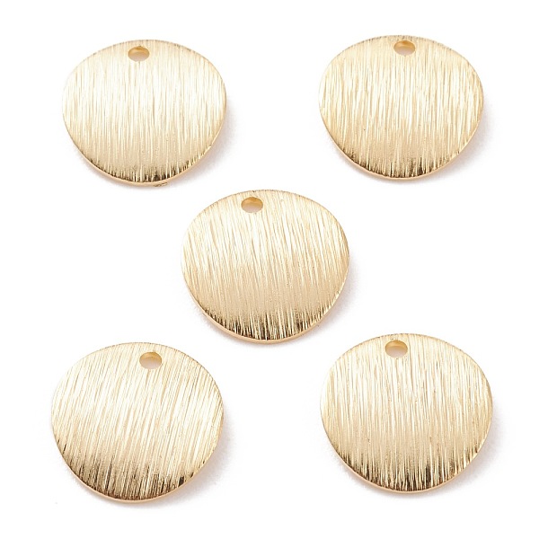 PandaHall Brass Charms, Flat Round, Real 24K Gold Plated, 10x1mm, Hole: 1.2mm Brass Round
PandaHall Brass Charms, Flat Round, Real 24K Gold Plated, 10x1mm, Hole: 1.2mm Brass Round