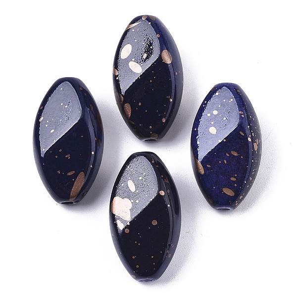 PandaHall Spray Painted & Drawbench Acrylic Beads, Oval, Prussian Blue, 23x13x10mm, Hole: 2mm Acrylic Oval
PandaHall Spray Painted & Drawbench Acrylic Beads, Oval, Prussian Blue, 23x13x10mm, Hole: 2mm Acrylic Oval