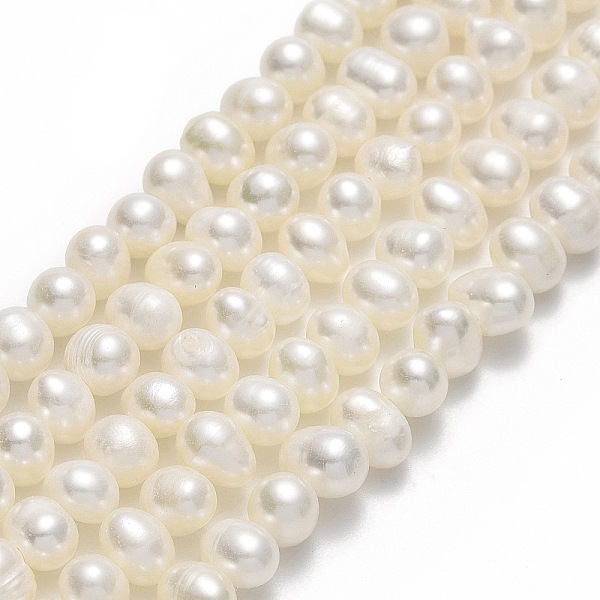 PandaHall Natural Cultured Freshwater Pearl Beads Strands, Potato, Beige, 4~6x5~7x5~6mm, Hole: 0.7mm, about 67~71pcs/strand, 13.58~14.25..., Yellow
PandaHall Natural Cultured Freshwater Pearl Beads Strands, Potato, Beige, 4~6x5~7x5~6mm, Hole: 0.7mm, about 67~71pcs/strand, 13.58~14.25..., Yellow