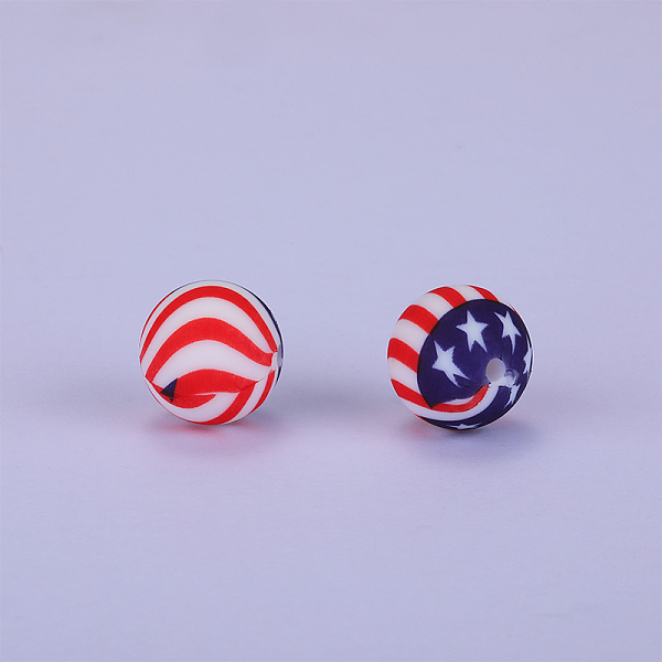 PandaHall Printed Round Silicone Focal Beads, Dark Blue, 15x15mm, Hole: 2mm Silicone Round
PandaHall Printed Round Silicone Focal Beads, Dark Blue, 15x15mm, Hole: 2mm Silicone Round