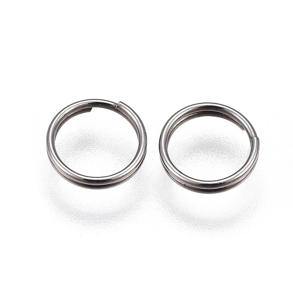 PandaHall Iron Split Rings, Double Loops Jump Rings, Cadmium Free & Lead Free, Gunmetal, 10x1.4mm, about 8.6mm inner diameter, about...
PandaHall Iron Split Rings, Double Loops Jump Rings, Cadmium Free & Lead Free, Gunmetal, 10x1.4mm, about 8.6mm inner diameter, about...