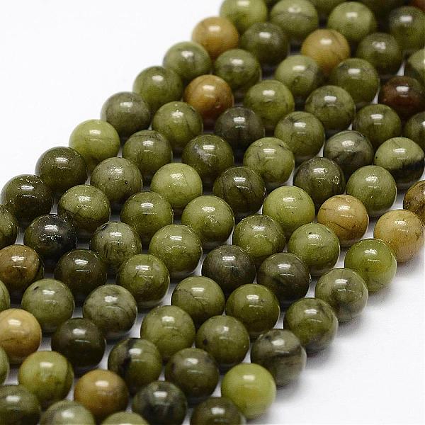 PandaHall Natural Chinese Jade Beads Strands, TaiWan Jade, Round, 6mm, Hole: 1mm, about 58~60pcs/strand, 15 inch TaiWan Jade Round Green
PandaHall Natural Chinese Jade Beads Strands, TaiWan Jade, Round, 6mm, Hole: 1mm, about 58~60pcs/strand, 15 inch TaiWan Jade Round Green