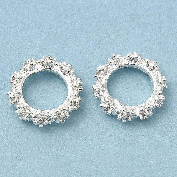 PandaHall Rack Plating Brass Micro Pave Cubic Zirconia Beads, Long-Lasting Plated, Lead Free & Cadmium Free, Flat Round with Flower, Silver..., Clear
PandaHall Rack Plating Brass Micro Pave Cubic Zirconia Beads, Long-Lasting Plated, Lead Free & Cadmium Free, Flat Round with Flower, Silver..., Clear