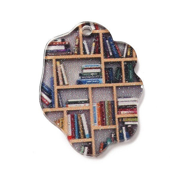 PandaHall Printed Acrylic Pendants, Bookcase, 39x29x2mm, Hole: 2.5mm Acrylic Others
PandaHall Printed Acrylic Pendants, Bookcase, 39x29x2mm, Hole: 2.5mm Acrylic Others