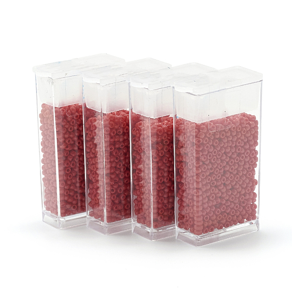 PandaHall MGB Matsuno Glass Beads, Japanese Seed Beads, 12/0 Opaque Glass Round Hole Rocailles Seed Beads, Cerise, 2x1mm, Hole: 0.5mm, about..., Red
PandaHall MGB Matsuno Glass Beads, Japanese Seed Beads, 12/0 Opaque Glass Round Hole Rocailles Seed Beads, Cerise, 2x1mm, Hole: 0.5mm, about..., Red