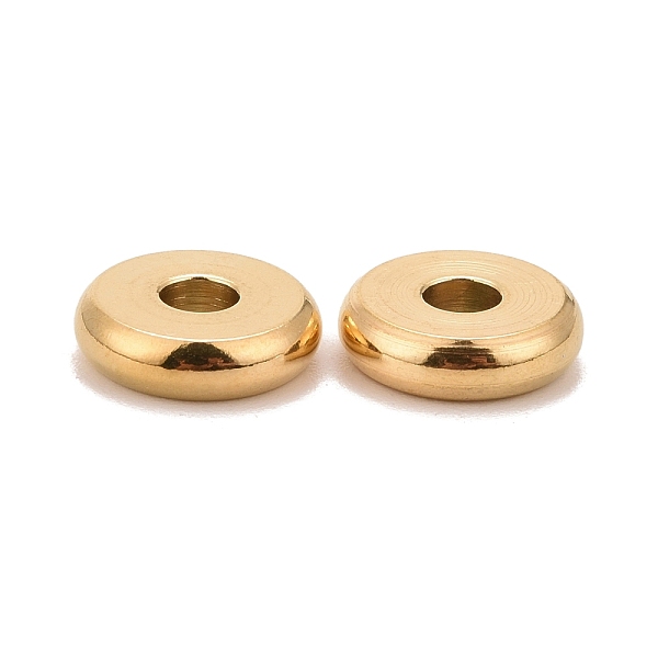 PandaHall Ion Plating(IP) 304 Stainless Steel Spacer Beads, Donut, Golden, 10x2.5mm, Hole: 3mm 304 Stainless Steel Donut
PandaHall Ion Plating(IP) 304 Stainless Steel Spacer Beads, Donut, Golden, 10x2.5mm, Hole: 3mm 304 Stainless Steel Donut
