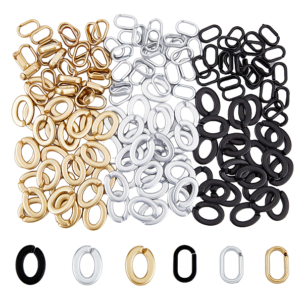 PandaHall SUPERFINDINGS 240Pcs 6 Style Opaque Spray Painted Acrylic Linking Rings Quick Link Connectors Oval Open Linking Chain Rings..., Multicolor
PandaHall SUPERFINDINGS 240Pcs 6 Style Opaque Spray Painted Acrylic Linking Rings Quick Link Connectors Oval Open Linking Chain Rings..., Multicolor