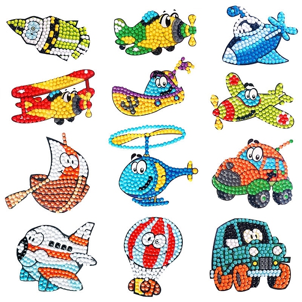 PandaHall DIY Diamond Painting Sticker Kits, including Resin Rhinestones, Diamond Sticky Pen, Tray Plate and Glue Clay, Vehicle, Package..., Multicolor
PandaHall DIY Diamond Painting Sticker Kits, including Resin Rhinestones, Diamond Sticky Pen, Tray Plate and Glue Clay, Vehicle, Package..., Multicolor