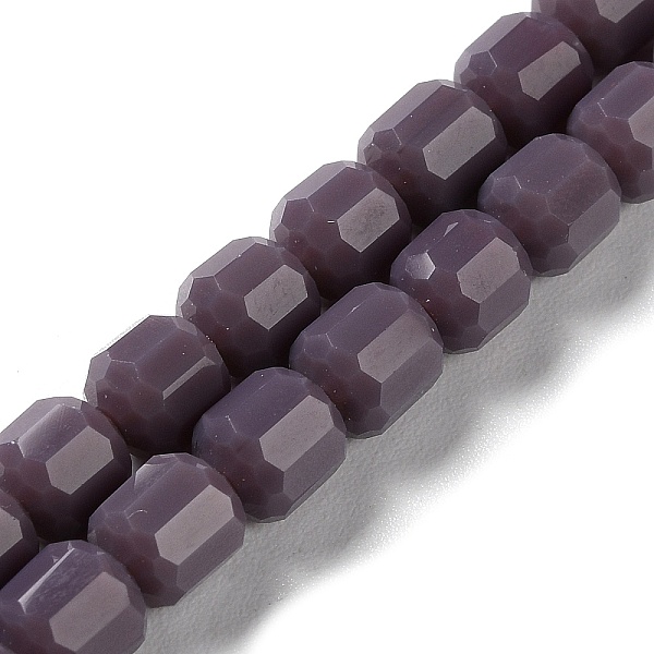 PandaHall Opaque Glass Beads Strands, Faceted Barrel, Purple, 6.5~7x6mm, Hole: 1mm, about 78pcs/strand, 20.28~21.65 inch(51.5~55cm) Glass...
PandaHall Opaque Glass Beads Strands, Faceted Barrel, Purple, 6.5~7x6mm, Hole: 1mm, about 78pcs/strand, 20.28~21.65 inch(51.5~55cm) Glass...