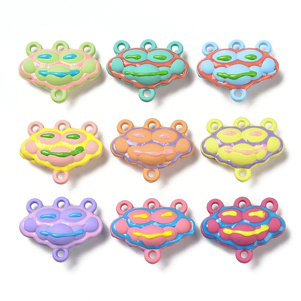 PandaHall Opaque Acrylic Chandelier Component Links, Rubberized Style, with Enamel, Cloud with Smiling Face, Mixed Color, 28x34~34.5x13mm..., Multicolor
PandaHall Opaque Acrylic Chandelier Component Links, Rubberized Style, with Enamel, Cloud with Smiling Face, Mixed Color, 28x34~34.5x13mm..., Multicolor