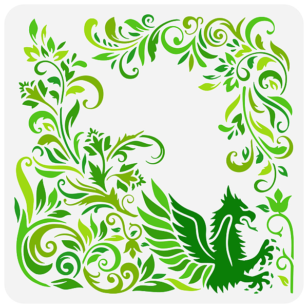 PandaHall PET Hollow Out Drawing Painting Stencils, for DIY Scrapbook, Photo Album, Dragon, 30x30cm Plastic Dragon
PandaHall PET Hollow Out Drawing Painting Stencils, for DIY Scrapbook, Photo Album, Dragon, 30x30cm Plastic Dragon