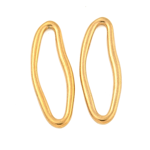 PandaHall 304 Stainless Steel Linking Rings, Irregular Teardrop, Golden, 30.5x11x2.5mm, Inner Diameter: 26x6.5mm 304 Stainless Steel...
PandaHall 304 Stainless Steel Linking Rings, Irregular Teardrop, Golden, 30.5x11x2.5mm, Inner Diameter: 26x6.5mm 304 Stainless Steel...