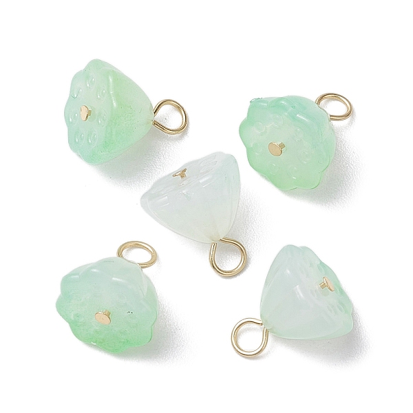PandaHall Acrylic Lotus Pendants, with 304 Stainless Steel Loops, Light Green, 12x10.5x8mm, Hole: 2.5mm Acrylic Flower
PandaHall Acrylic Lotus Pendants, with 304 Stainless Steel Loops, Light Green, 12x10.5x8mm, Hole: 2.5mm Acrylic Flower