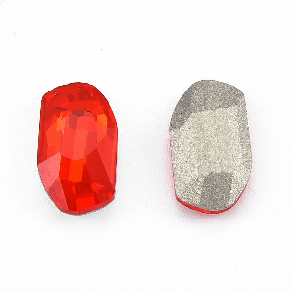 PandaHall K9 Glass Rhinestone Cabochons, Pointed Back & Back Plated, Faceted, Nuggets, Siam, 14x8x4mm Glass Rhinestone Nuggets Red
PandaHall K9 Glass Rhinestone Cabochons, Pointed Back & Back Plated, Faceted, Nuggets, Siam, 14x8x4mm Glass Rhinestone Nuggets Red