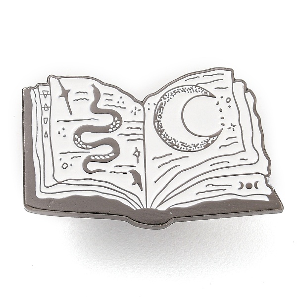 PandaHall Alloy Enamel Pin Brooch, for Backpack Clothes, Book, White, 19x30.5mm Alloy+Enamel Book White
PandaHall Alloy Enamel Pin Brooch, for Backpack Clothes, Book, White, 19x30.5mm Alloy+Enamel Book White