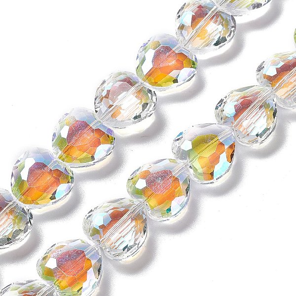 PandaHall Transparent Electroplate Glass Beads Strands, Half Plated, Heart, 16x16x8mm, Hole: 1mm, about 50pcs/strand, 28.19''(71.6cm) Glass..., Clear
PandaHall Transparent Electroplate Glass Beads Strands, Half Plated, Heart, 16x16x8mm, Hole: 1mm, about 50pcs/strand, 28.19''(71.6cm) Glass..., Clear