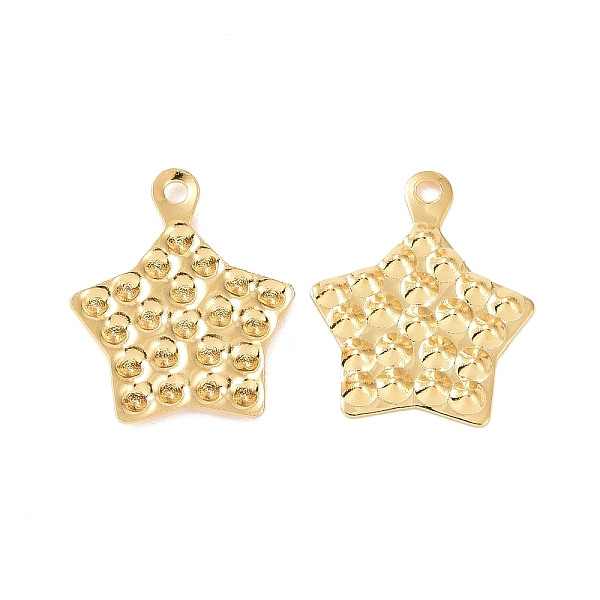 PandaHall Ion Plating(IP) 304 Stainless Steel Pendant Rhinestone Settings, Star Charms, Golden, Fit For 1mm Rhinestone, 14x12x1mm, Hole...
PandaHall Ion Plating(IP) 304 Stainless Steel Pendant Rhinestone Settings, Star Charms, Golden, Fit For 1mm Rhinestone, 14x12x1mm, Hole...